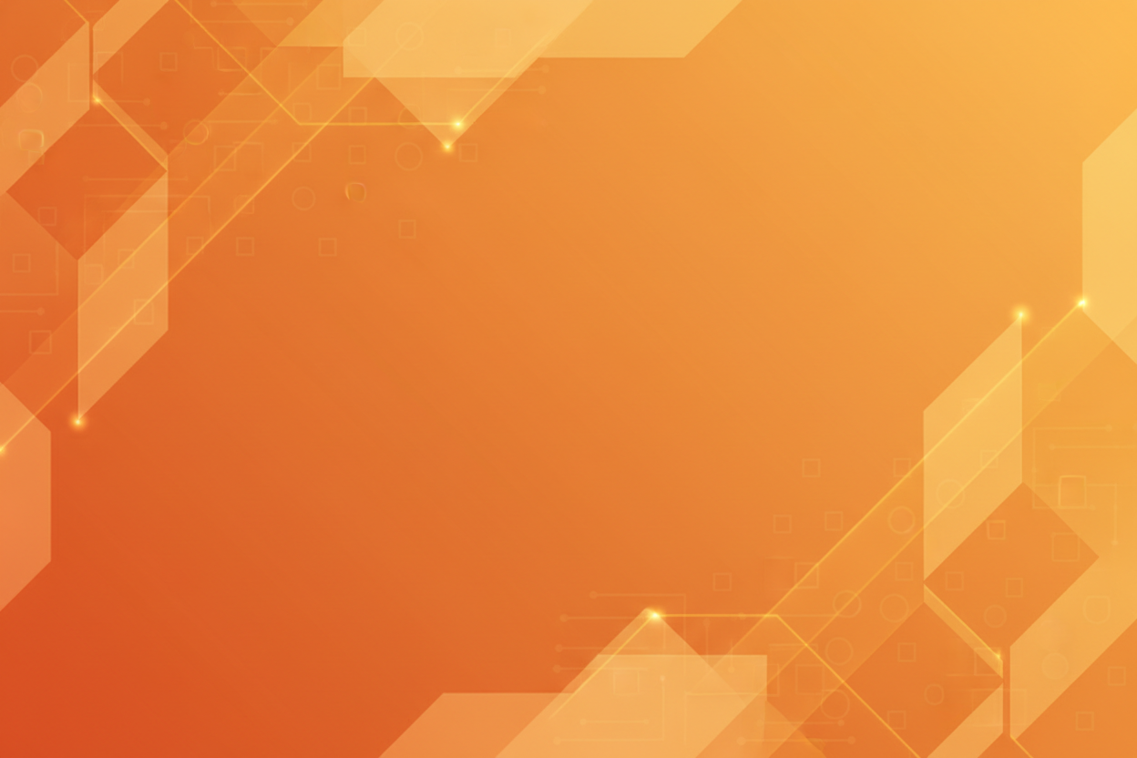 crea un banner de color naranja